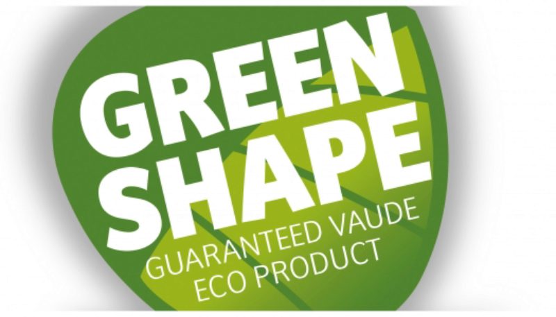 The Vaude Green Shape Label