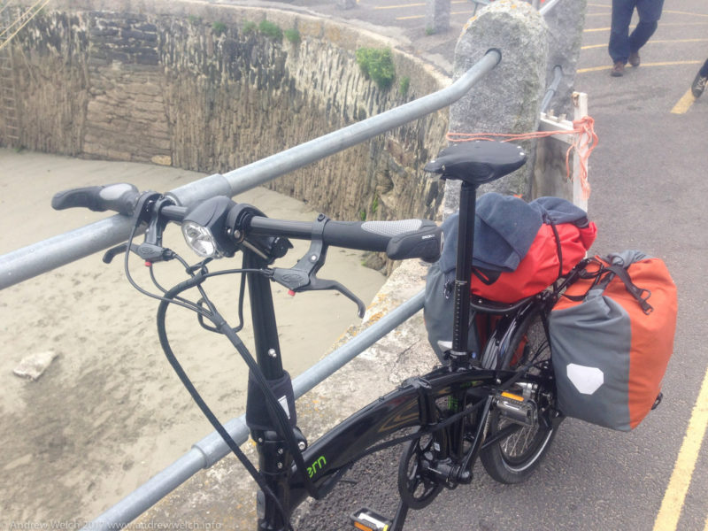 Andrew Welch Review of Tern Folding Bikes for Cycle Touring