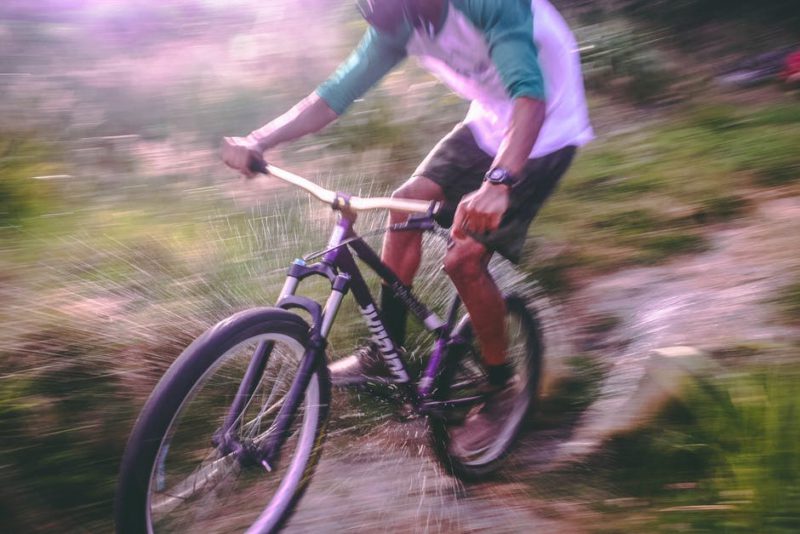 Mountain biking