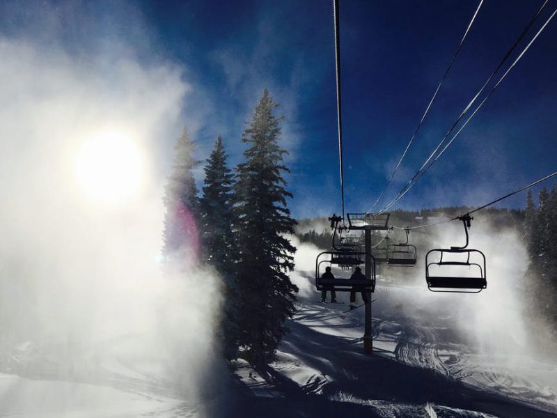 Piste, lift
