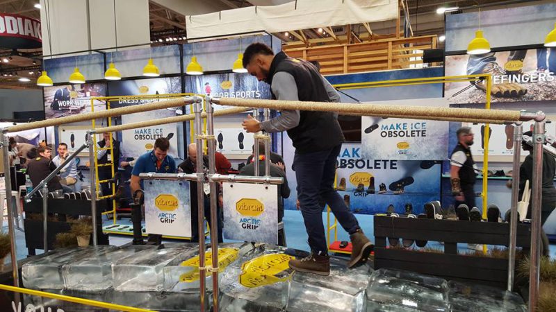 Vibram shoe Ice Walk Showcase